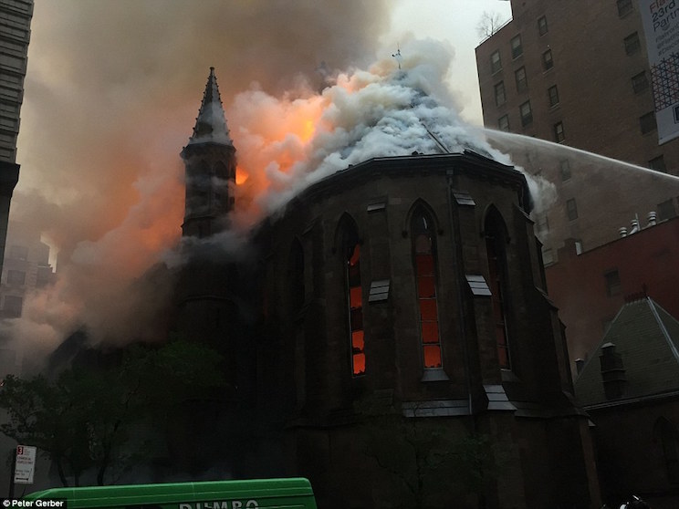 Incendio Iglesia Ortodoxa